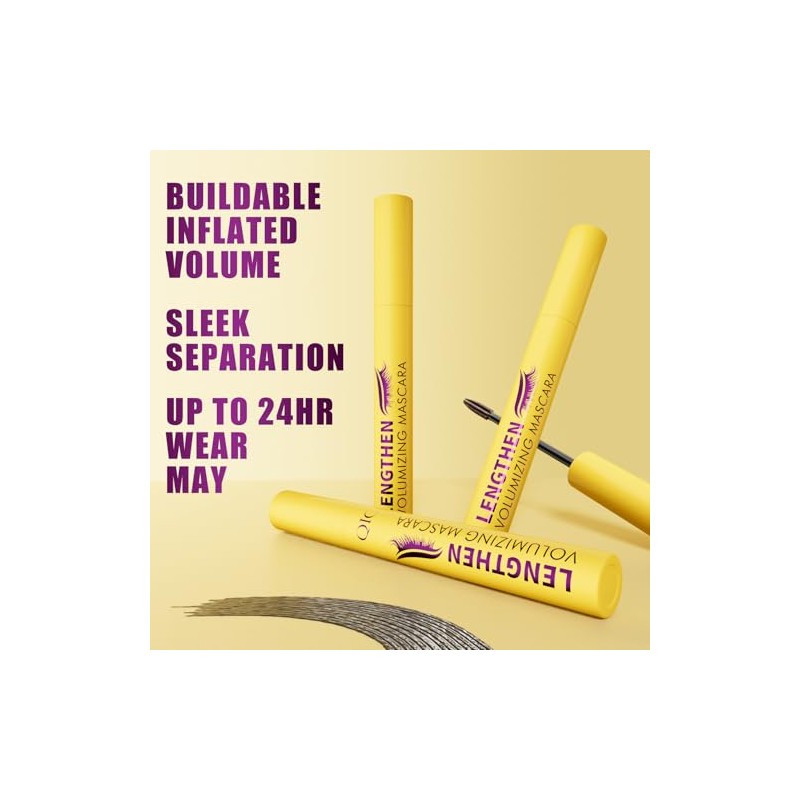 Bubble Mascara – Lightweight Volumizing Mascara for Fluffy, Lifted Lashes