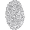 CafePress Fingerprint Rectangle Sticker Rectangle Bumper Sticker Car Decal