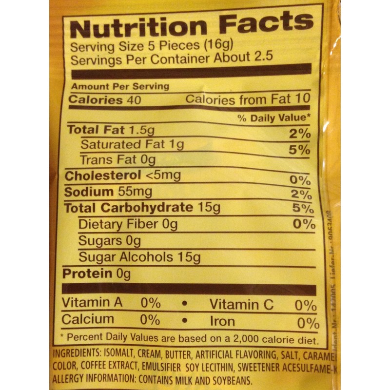 Werther's Original Sugar-Free Candies Bundle - 4 Items: Hard Candies