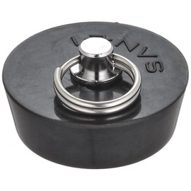 SANEI H29F-43 Rubber Plug for Bath, No Chain, Outer Diameter 1.7 inches (43 mm), Height 1.5 inches (37 mm)