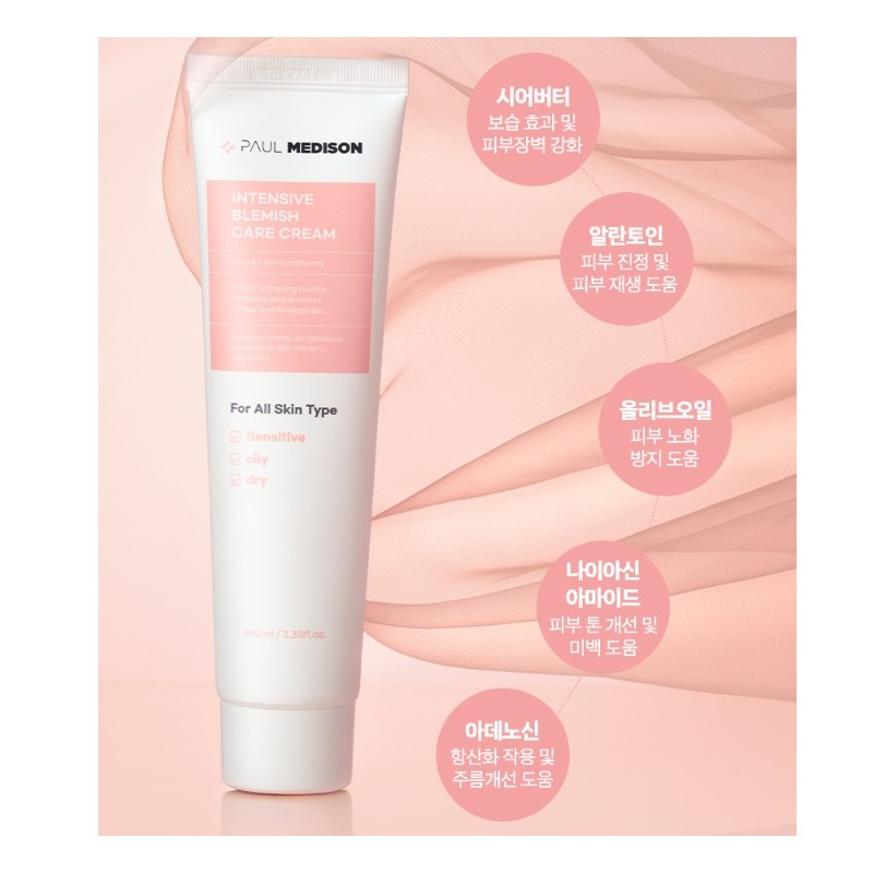 1+1 add-on Paul Madison Intensive Blemish Care Cream 100ml, 2