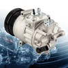 AUTOSITY 198567 AC Compressor for Jetta 2005-2014 2.5L,Passat 2012-2014 2.5L,Beetle