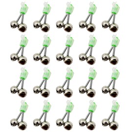 Yewseas Fishing Bite Alarm 20 Pieces, Spiral Clip Fish Bells Fishing Bite Alarm for Fishing Enthusiasts