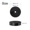 QUARKZMAN Rubber Washers Rubber Spacers Rubber Rings 80 mm Outer
