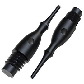 BULL'S Short (2BA) Mega Point Tips, Schwarz, 6mm