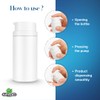 MYOC White Airless Bottle Set with White Pump| 4 Bottles