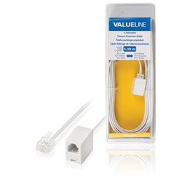 Valueline VLTB90205W50 telephony cable - telephony cables (RJ-11 (4/6), RJ-11 (4/6))