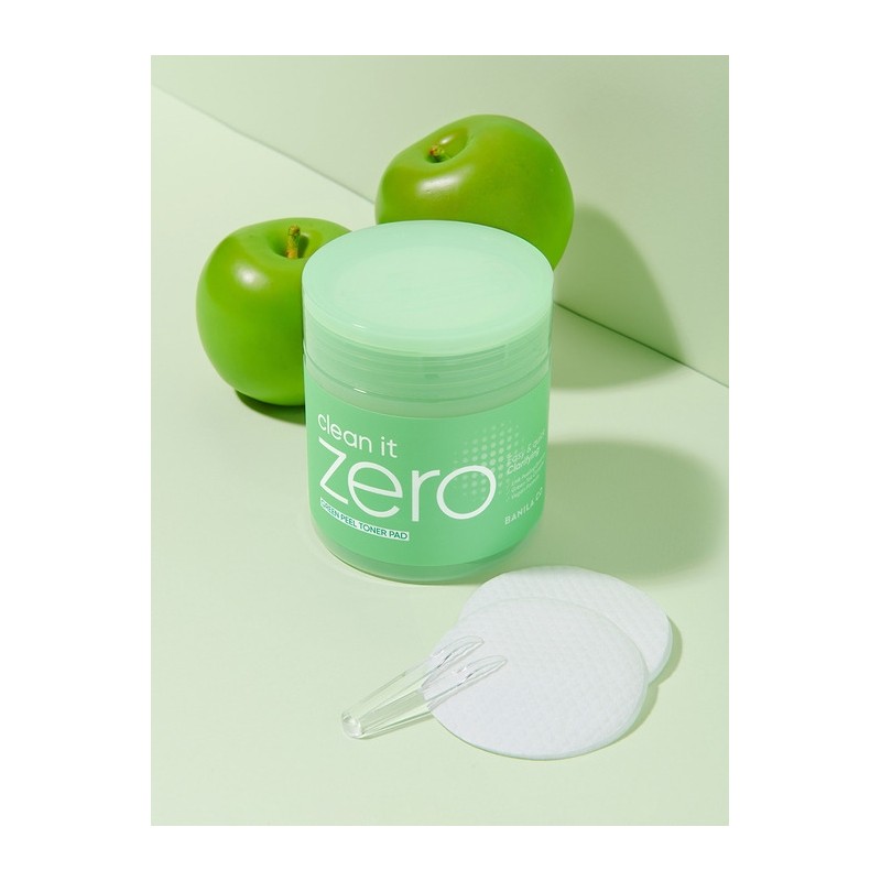 Clean It Zero Green Peel Toner Pads 70 sheets /