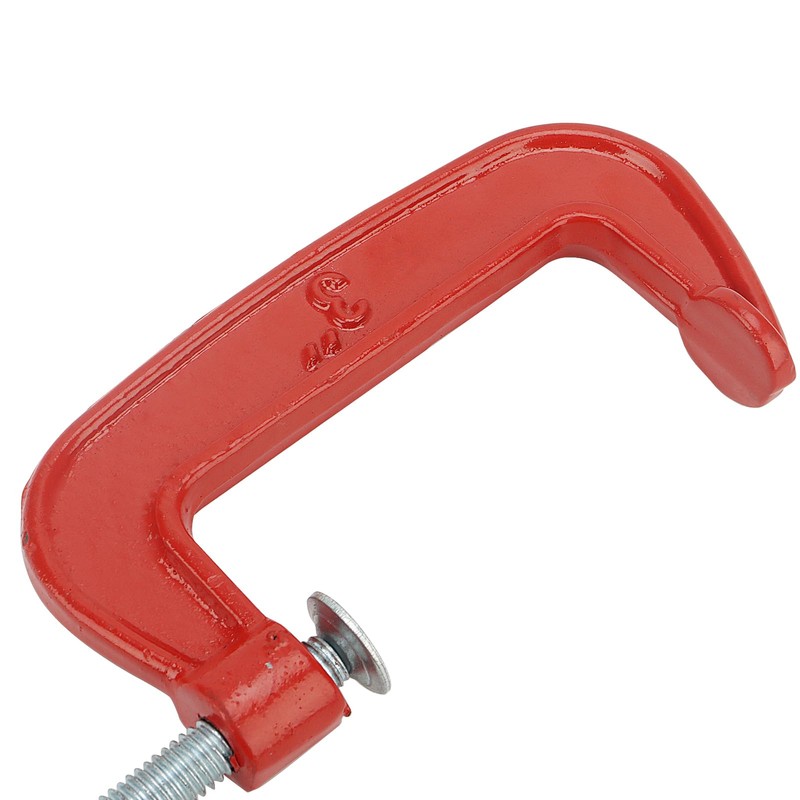 SENJEOK 12 PCS 3 Inch C Clamps, Malleable Iron G