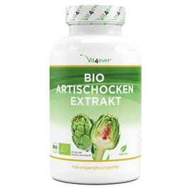 Artichoke 1080, 150 VeganCaps 1080mg Artichoke Extract, 2.5% Cynarin, VIT4EVER