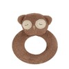 Angel Dear Ring Rattle, Brown Owl