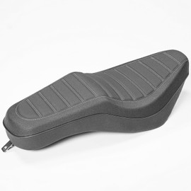 Motorcycle Complete Seat One-Piece Front Driver Rear Passenger Saddle Cushion Pillion Pad Compatible with Rebel 1100 CMX1100 CM1100 2021 2022 2023 2024, Matte Black