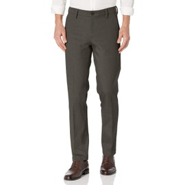 Dockers Men's Straight Fit Workday Khaki Smart 360 Flex Pants (Regular and Big & Tall), Storm Grey, 33W x 32L