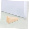 SEWACC 10pcs Wooden Door Stop Wedges Non Slip Heavy Duty