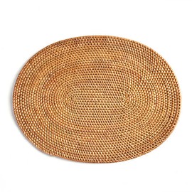 Son Story rattan oval table mat props salt jar rice jar stand / 손이야기 라탄 타원형 식탁 매트 소품 소금항아리 쌀독 받침대