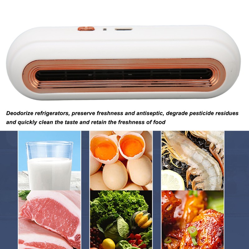 Mini USB Fridge Deodorizer Negative Ion Circulation Rechargeable Rechargeable Refrigerator