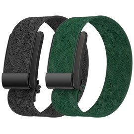 Harikiri Pack of 2 Nylon Sports Wristbands Compatible with WHOOP 4.0, Nylon