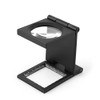 Folding Pocket Magnifier,Magnifying Glasses 0X Pocket Standing Foldable Magnifier Loupe
