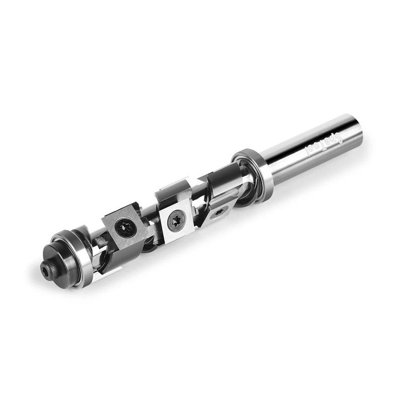 SpeTool Carbide Insert Spiral Flush Trim Router Bit 1/2 Inch