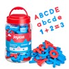 JoyCat Magnetic Letters and Numbers, Uppercase and Lowercase Alphabet Fridge