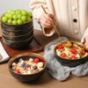 vicrays Ceramic Salad Bowls Set for Kitchen, Serving - 24