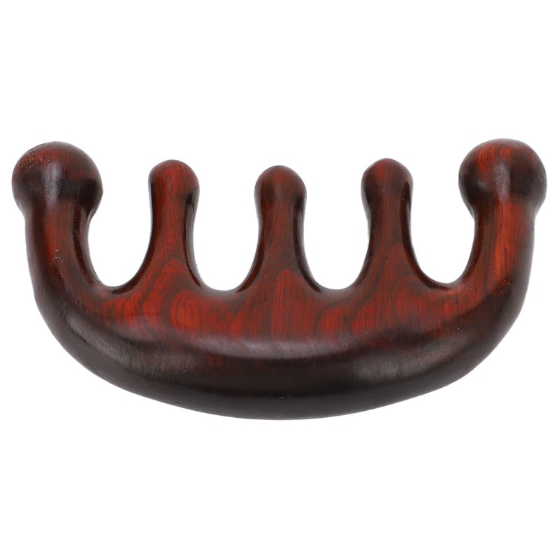 Wood Scalp Meridian Comb Stress Relief Prevent Static Wide Tooth
