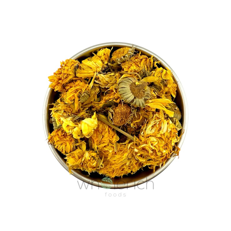 Marigold Flowers (Calendula) 125g - Wholerich Foods
