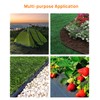 100pack 8-Inch Plastic Landscape Edging Spikes Landscape Anchoring Nail Spiral