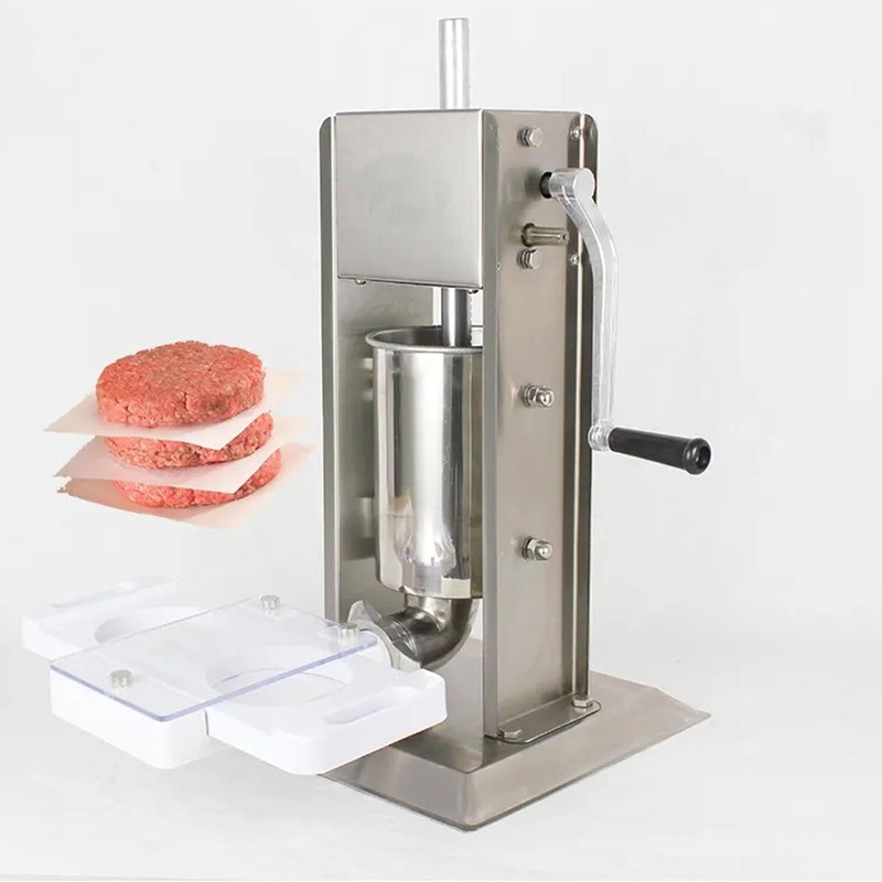 Auto Burger Patty Maker, 2 Holes Non Stick Auto Hamburger