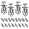 EMVANV 20 PCs Hollow Door Anchors,Hollow Metal Cavity Fixing Hollow