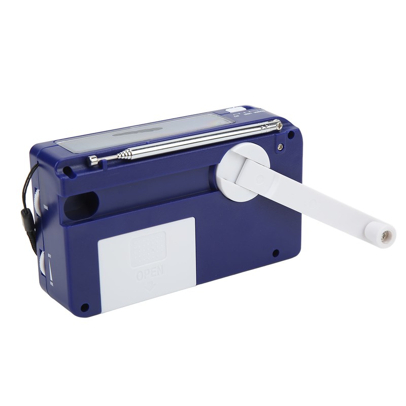 Hand Crank Solar Radio Multifunctional Emergency Radio With LED Flashlight