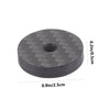 jojofuny 20pcs Carbon Fiber Speaker Spikes Pads for Audio Isolation