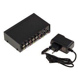 KALEA-INFORMATIQUE Audio Video Splitter Duplicate 1 Input Source Identical to 4 Simultaneous Outputs