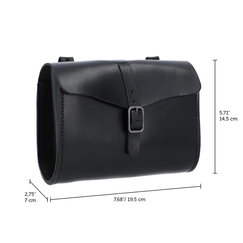 Gusti Saddle Bag Leather - Marianne V. Handlebar Bag Bike