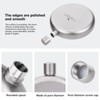 Boundless Voyage Titanium Ultralight Hip Flask, 150ml, Round, Ti3065D