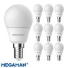 Megaman Pack of 10 x LED 711112 Dimmable Classic Opal