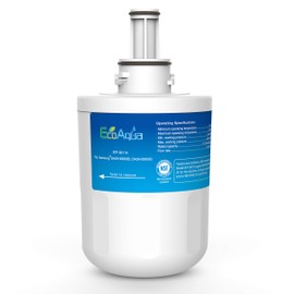 EcoAqua EFF-6011A Refrigerator Water Filter, Replacement for DA29-00003G, Aqua-Pure Plus, DA29-00003B, HAFCU1, DA29-00003A, 1 Filter