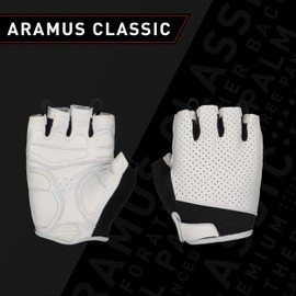Lizard Skins Unisex's Aramus Classic - Diamond White - Large Cycling Gloves