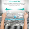 FiNeWaY Reusable 8 Vacuum Storage Bags Space Saving Clothes Bedding