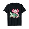 Anime Kawaii Axolotl Turtle T-Shirt