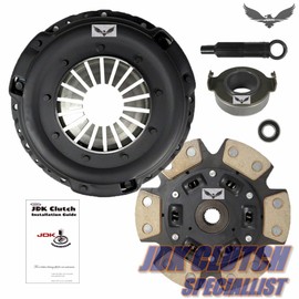 JDK Stage 3 Ceramic Clutch Kit Compatible with 1994-2001 Acura Integra 1999-2000 Honda Civic Si 1994-1997 Civic Del Sol VTEC 1997-2001 CR-V B16 B18 B20