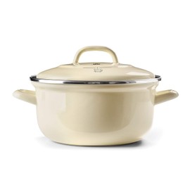 BK Dutch Dutch Oven Indigo Collection 5.5QT (White)