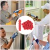 Caulk Caps, 20 Pcs Red Caulk Saving Cap, Caulking Saver