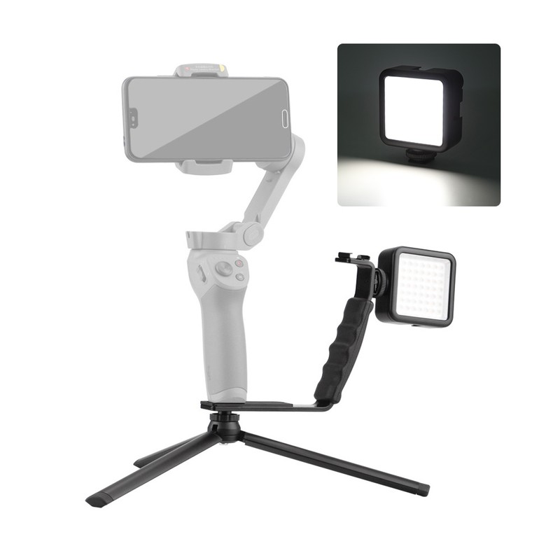 ABS 6000K Fill Light Desktop Tripod Handheld Ballhead Stabilizer Fixed