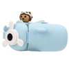 Kids Camera Cartoon Bear Blue Handheld DV 50 Million Dual