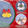 MTLEE 16 Pcs Christmas Brooch Pin Set Xmas Brooch Button