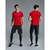ATHLIO Men's Workout Running Shirts, Sun Protection Quick Dry Athletic