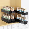 Mystozer 3 Packs Pull Out Spice Rack Organizer for Cabinet,