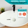 arteneur® Pop-Up Sink Plug with Sea Turtles Motif, Drain Strainer,