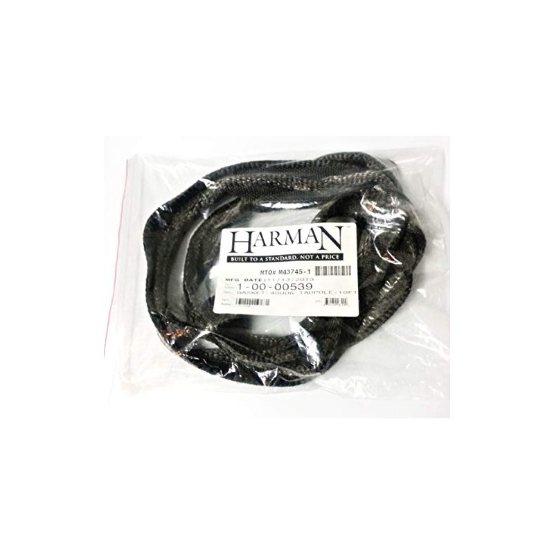 Harman & Heatilator 4000W Tadpole Firebox Door Gasket Seal 1-00-00539